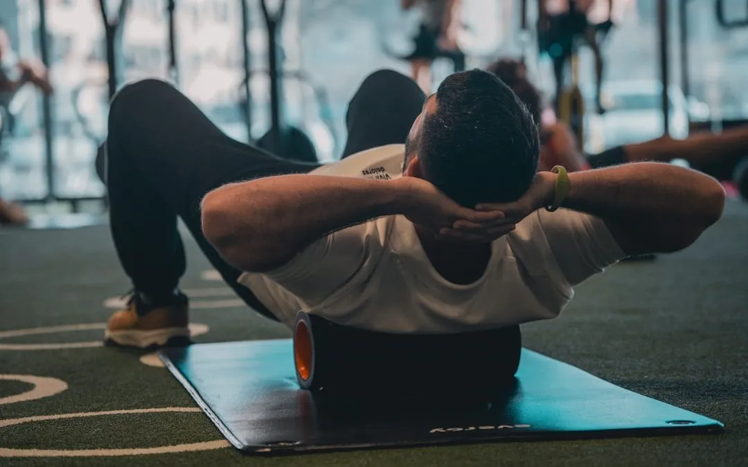 Slow lateral steps during an early class preview